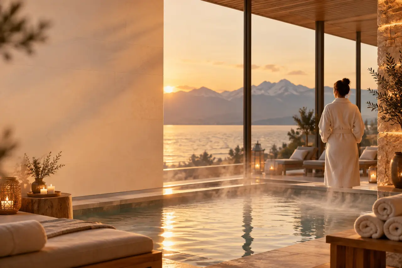 Spa Léman Bien-Être à Évian : massages, accès spa et privatisation