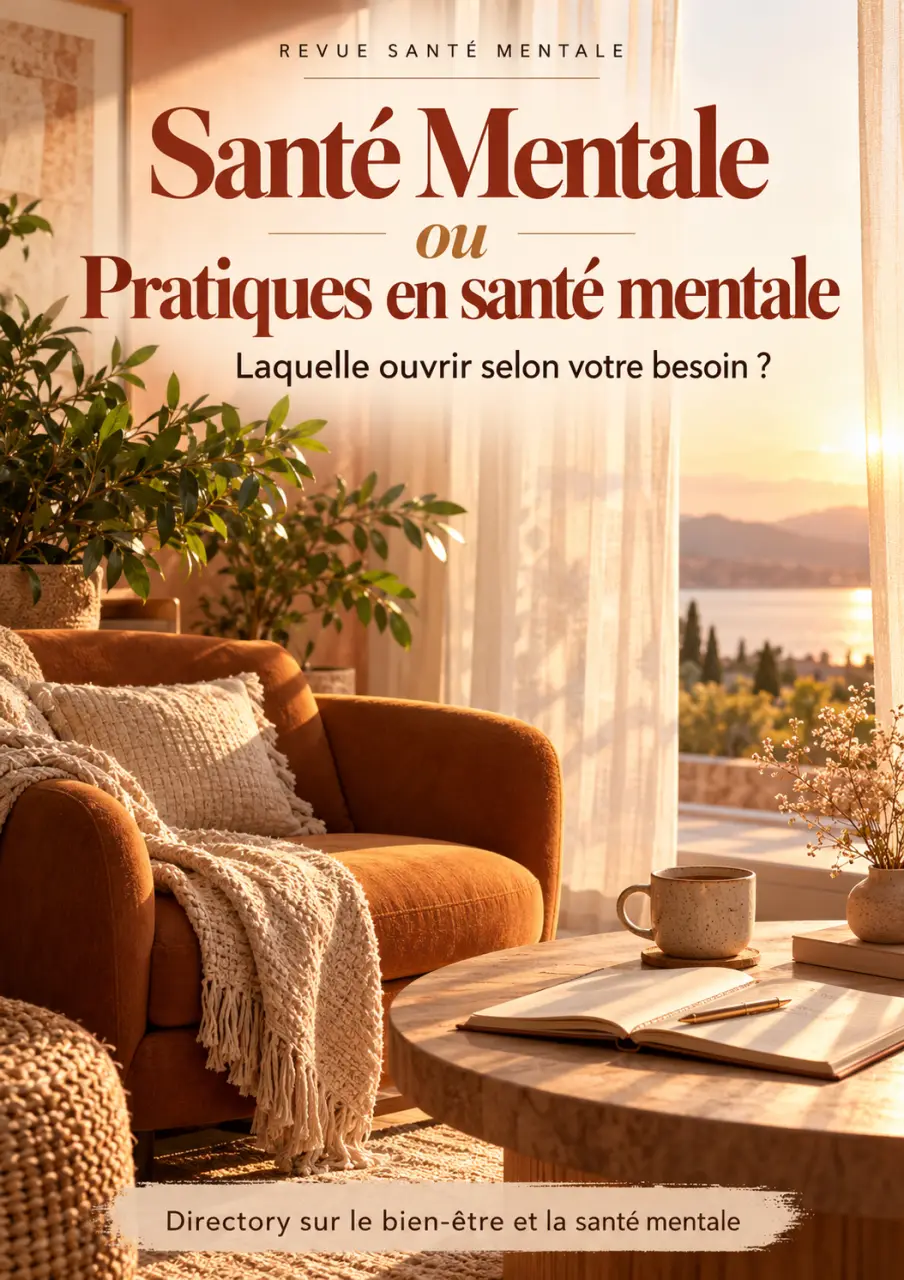 Revue santé mentale : Santé Mentale ou Pratiques en santé mentale, laquelle ouvrir selon votre besoin ?