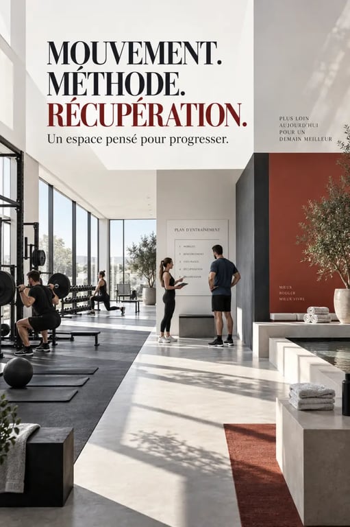 Ressource sport spa bien être : espace fitness et coaching dans un club premium
